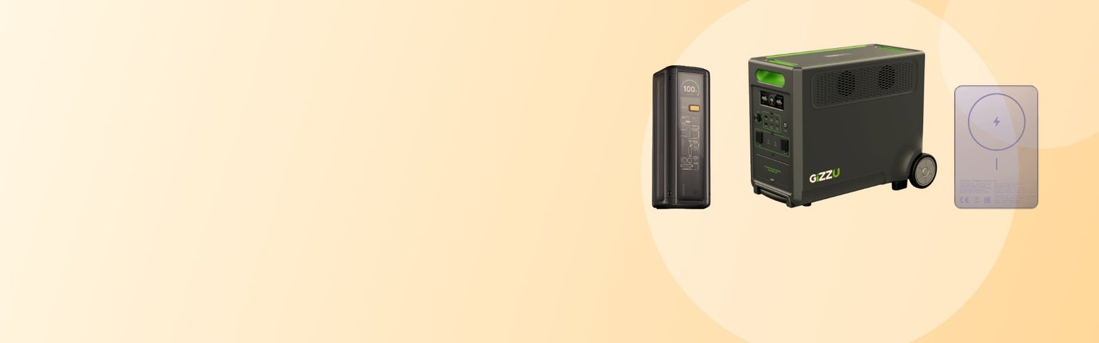 Gizzu power station and power banks for load-shedding