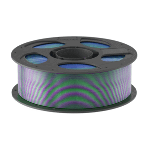 Alternative view of Anycubic PLA Silk Tri-colour Filament 1kg – Blue/Green/Purple