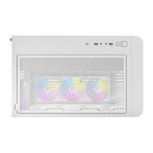Antec C5 CURVED ARGB ATX | Micro-ATX | ITX ARGB Dual Chamber Mid-Tower Gaming Chassis - White - Image 7