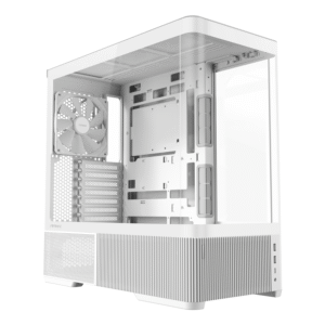 Antec C6 CURVED AIR ATX | Micro-ATX | ITX Mid-Tower Gaming Chassis - White