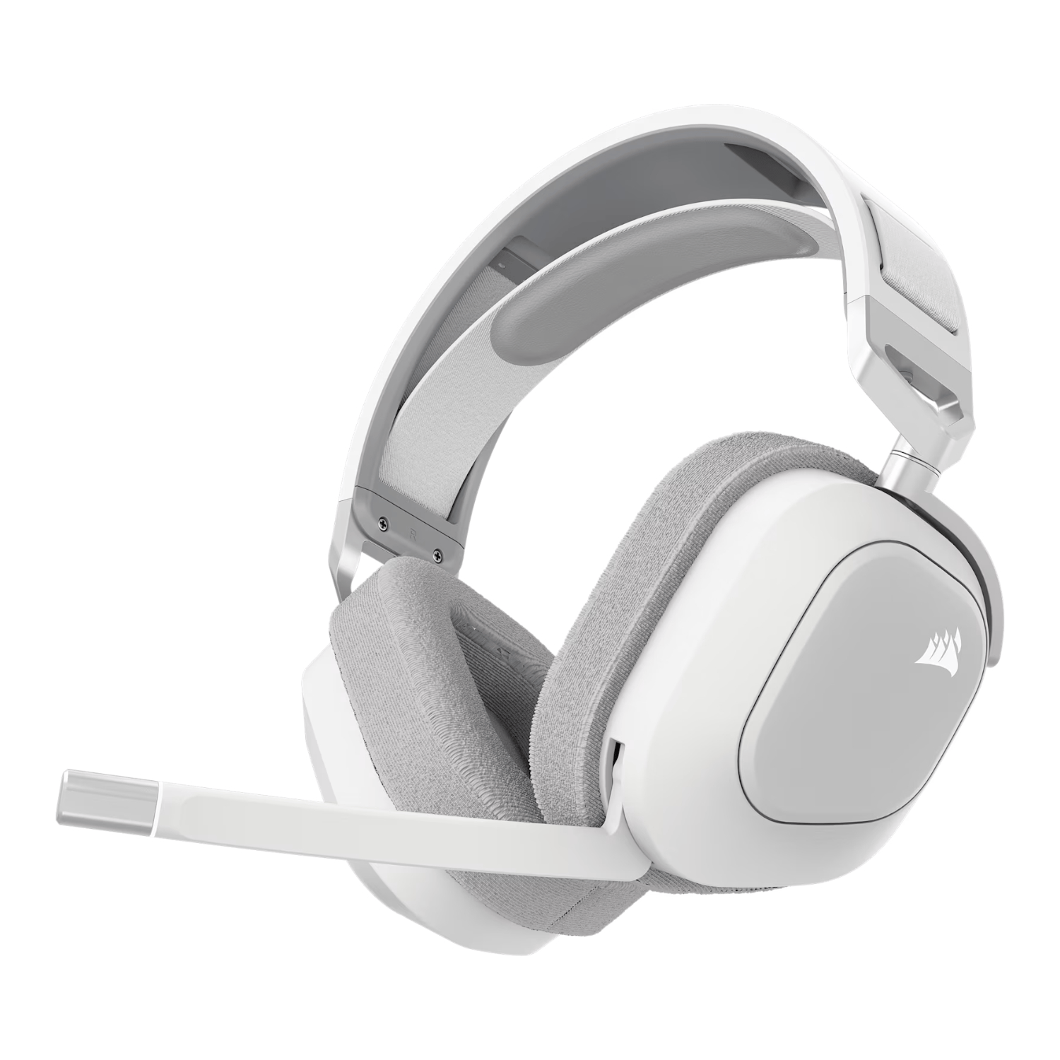 Corsair HS80 MAX Wireless Gaming Headset - White - Image 2