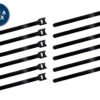 Linkbasic Reusable Cable Tie 200x12mm 12 Pack