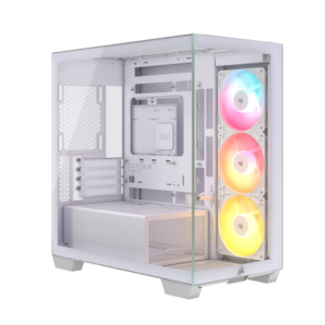 Corsair 2800X RS-R ARGB Micro-ATX PC Case – White