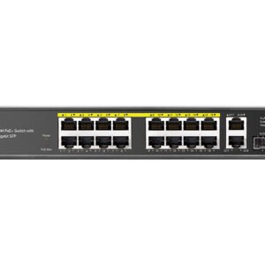 Cudy 16 Port Fast Ethernet PoE 190W 2 Gigabit 1SFP Switch