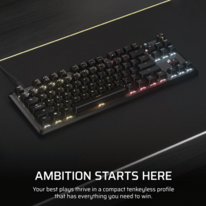Alternative view of Corsair K70 CORE TKL RGB Mechanical Gaming Keyboard