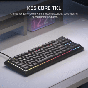 Alternative view of Corsair K55 CORE TKL RGB Gaming Keyboard