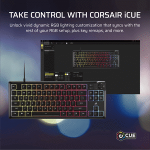 Corsair K55 CORE TKL RGB Gaming Keyboard - Image 8