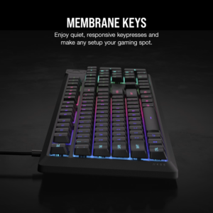 Corsair K55 CORE RGB Gaming Keyboard - Black - Image 4
