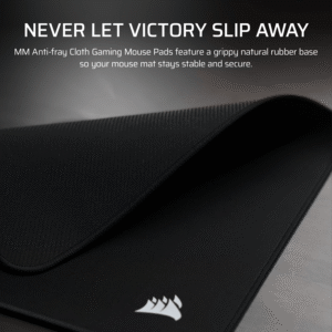 Corsair MM Anti-fray Cloth Gaming Mouse Pad XXL - Black - Image 4