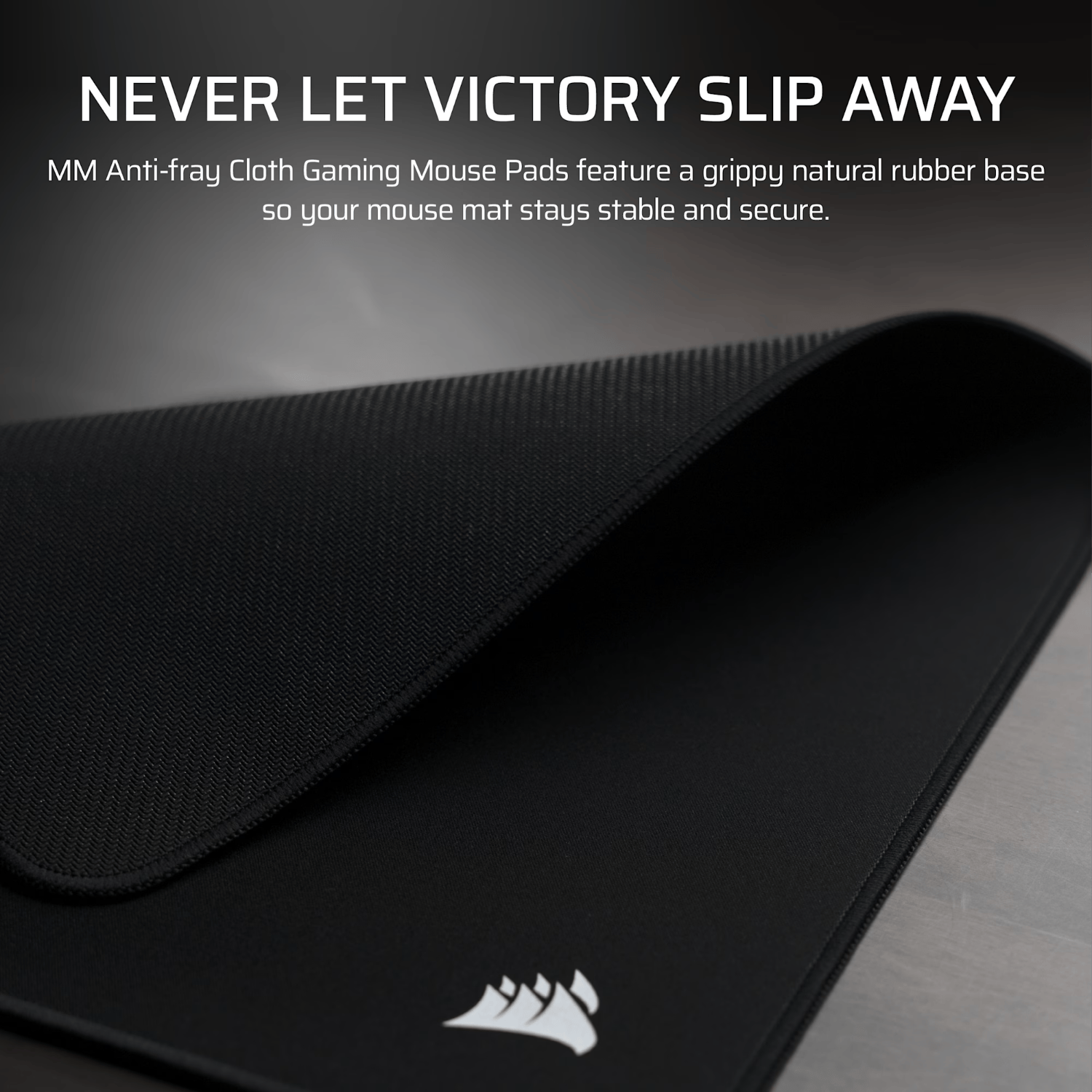 Corsair MM Anti-fray Cloth Gaming Mouse Pad XXL - Black - Image 4