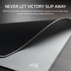 Corsair MM Anti-fray Cloth Medium Gaming Mouse Pad – Gray - Image 4