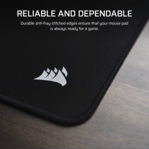 Corsair MM Anti-fray Cloth Gaming Mouse Pad 3XL - Black - Image 3