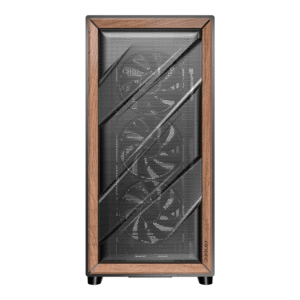 Alternative view of Antec FLUX SE E-ATX | ATX | Micro-ATX | ITX Mid-Tower Gaming Chassis Wood Front Panel- Black