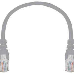 Linkbasic 22cm UTP Cat5e Flylead Grey