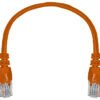 Linkbasic 22cm UTP Cat5e Flylead Orange