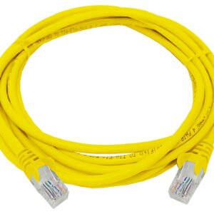 Linkbasic 3 Metre UTP Cat5e Flylead Yellow