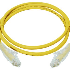 Linkbasic 1 Metre UTP Cat6 Flylead Yellow