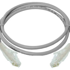 Linkbasic 1 Metre UTP Cat6a Flylead Grey