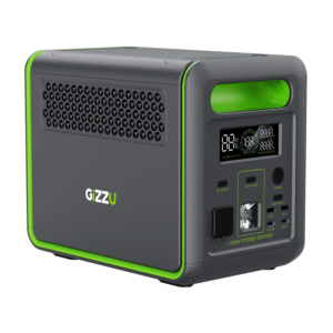 Alternative view of Gizzu HERO MAX 1024WH/1000W UPS Power Station With App