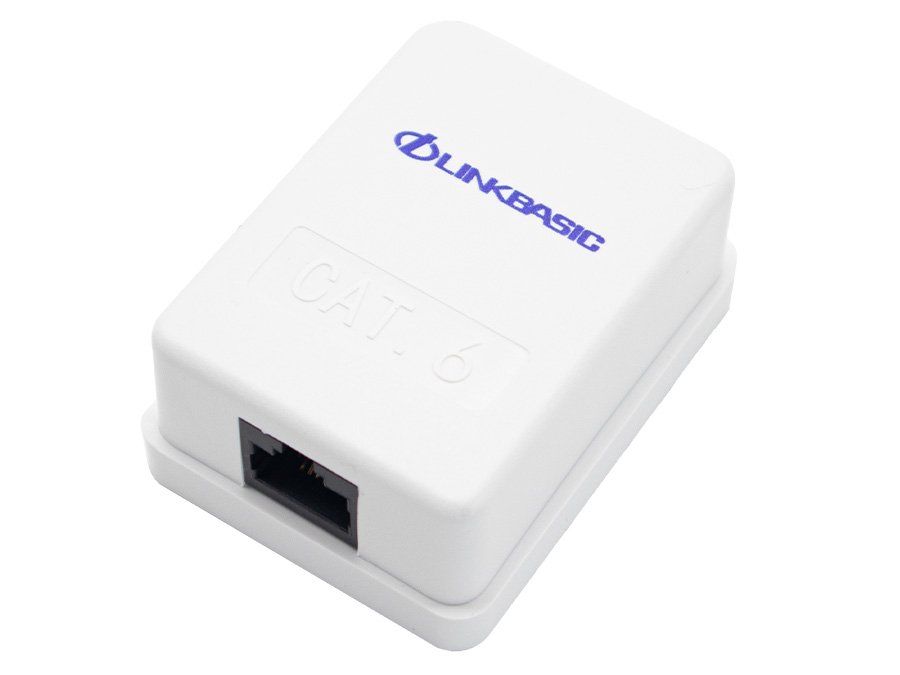 Linkbasic Cat6 Single Surface Mount Box