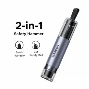 Alternative view of UGREEN 2-in-1 Car Window Breaker and Safety Belt Cutter