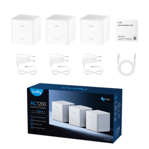 CUDY AC1200 Mesh Wi-Fi System 3 Pack - Image 4