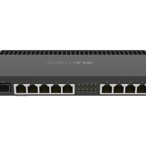 MikroTik 10 Port Gigabit 1SFP+ 4 Core L5 Rack-Mount Router