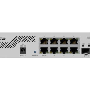 MikroTik SwOS Lite Cloud Smart Switch 8 Port Gigabit 2SFP+ PoE Input
