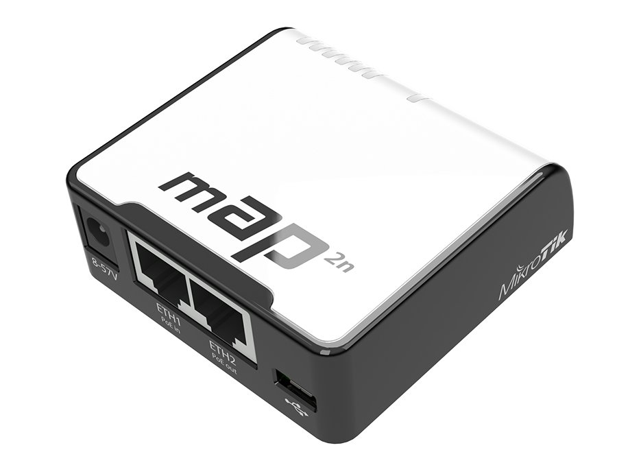 MikroTik mAP 2.4GHz 1.2dBi USB PoE WiFi AP