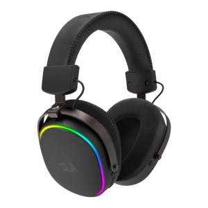 Alternative view of Redragon FURY WRS Over-Ear Wireless Gaming Headset - Black