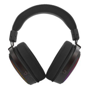 Redragon FURY WRS Over-Ear Wireless Gaming Headset - Black - Image 4