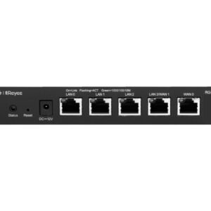 Reyee 5 Port Gigabit 2 WAN 100 User Cloud Router