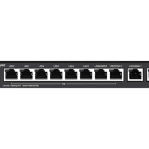 Reyee 10 Port Gigabit 4 WAN 8 PoE 110W 300 User Cloud Router