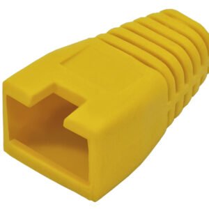 Linkbasic Yellow Boots RJ45