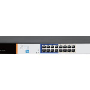 Scoop 16 Port Gigabit PoE 150W 2SFP Switch
