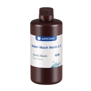 Alternative view of Anycubic Water Wash Resin 2.0 – Smoky Black