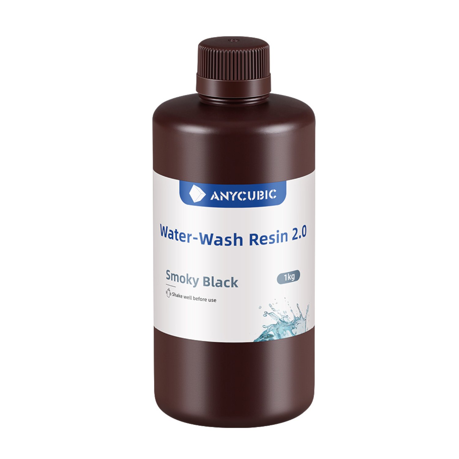 Anycubic Water Wash Resin 2.0 – Smoky Black - Image 2