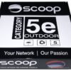 Scoop 100m Box Cat5e Outdoor FTP CCA Cable