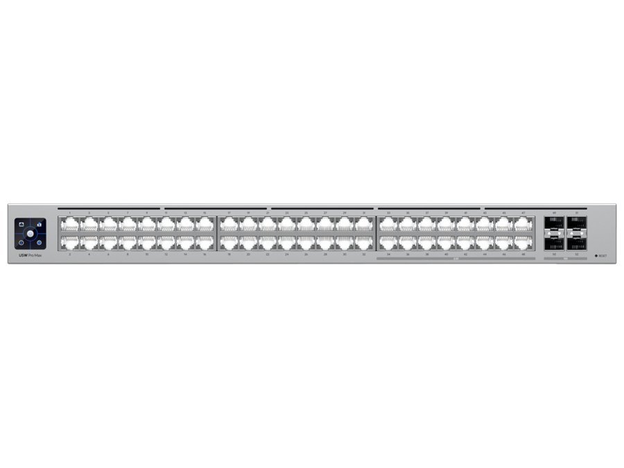 Ubiquiti UniFi Pro Max Switch 48 with 32 Gigabit 16x 2.5Gbps 4SFP+