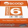 Scoop 100m Box Cat6 CCA Grey UTP Cable