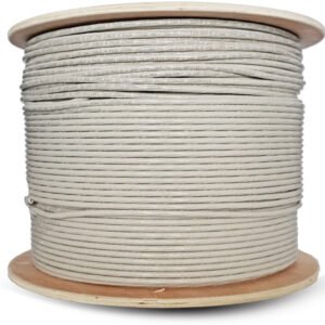 Linkbasic 500m Drum Cat6 Solid Grey UTP Cable