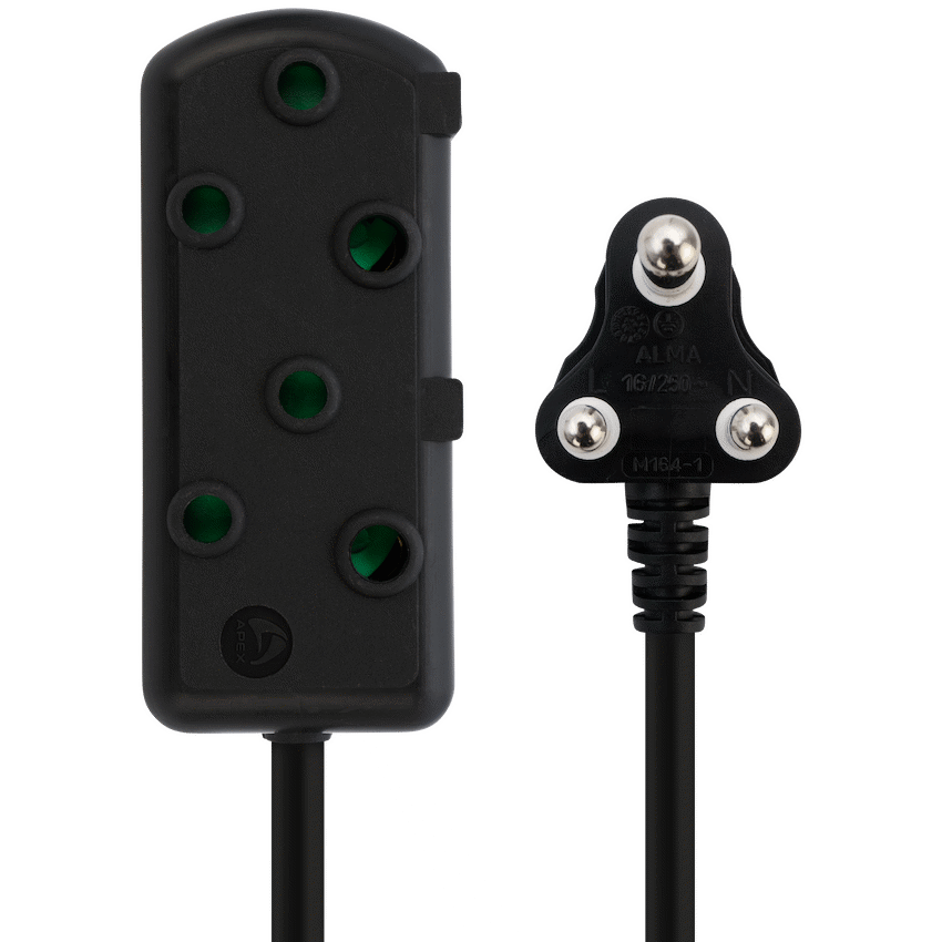 Nexon Heavy DUTY Side By Side(SBS) EXTENSION LEADS 5M