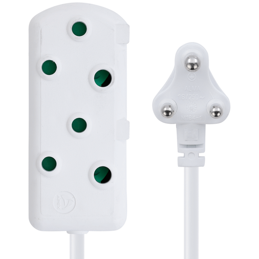 Nexon Heavy DUTY Side By Side(SBS) EXTENSION LEADS 5M